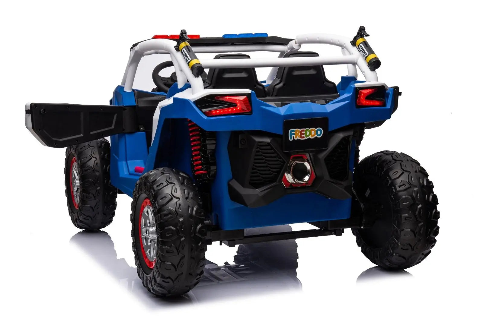 24V 4x4 Freddo Storm Police UTV 2-Seater for Kids with Lights & Sirens for Action-Packed Adventures-3