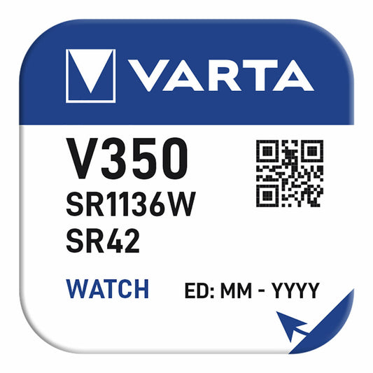 Lithium Button Cell Battery Varta Silver V350-0