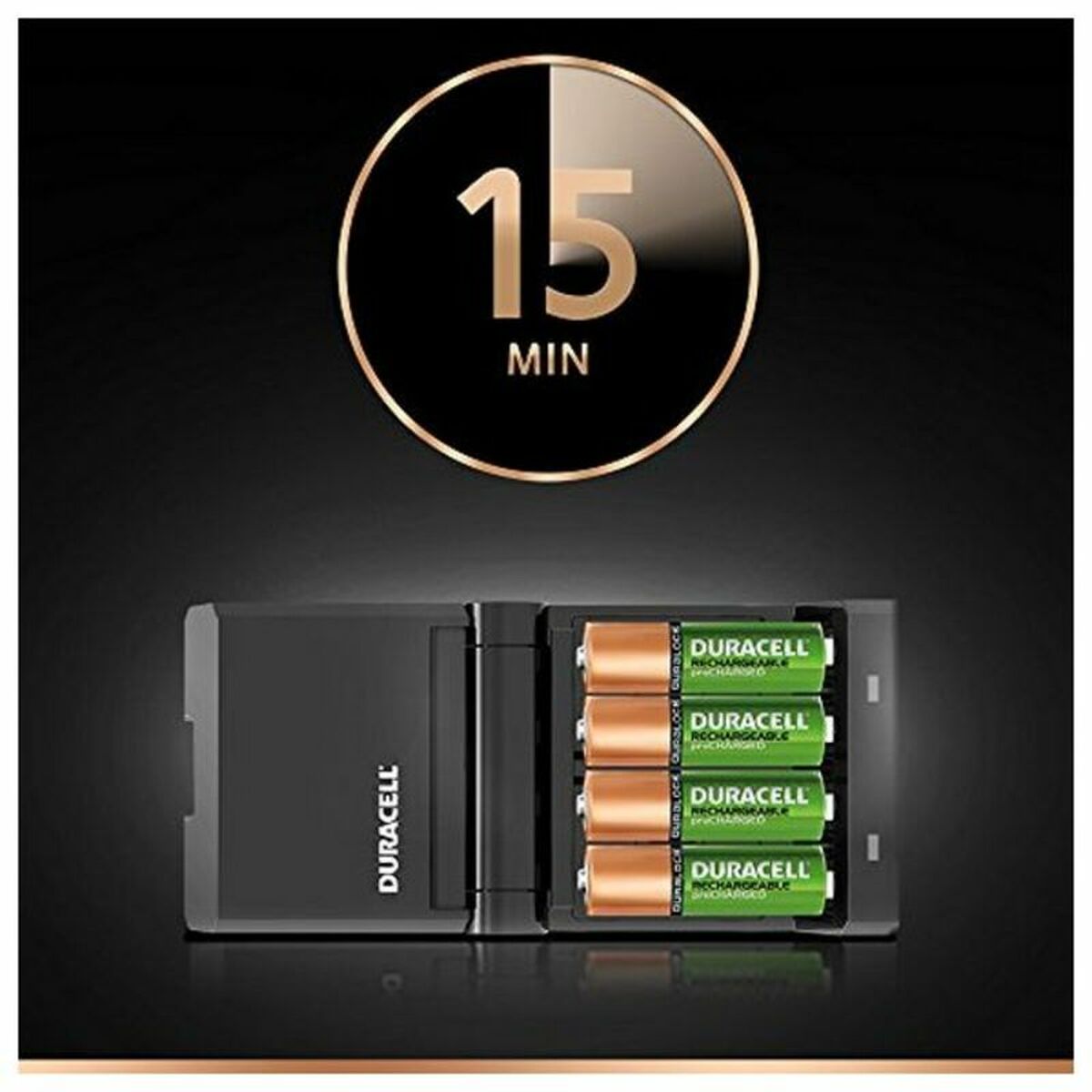 Charger + Rechargeable Batteries DURACELL CEF27 2 x AA + 2 x AAA 1700 mAh 750 mAh (1 Unit)-3