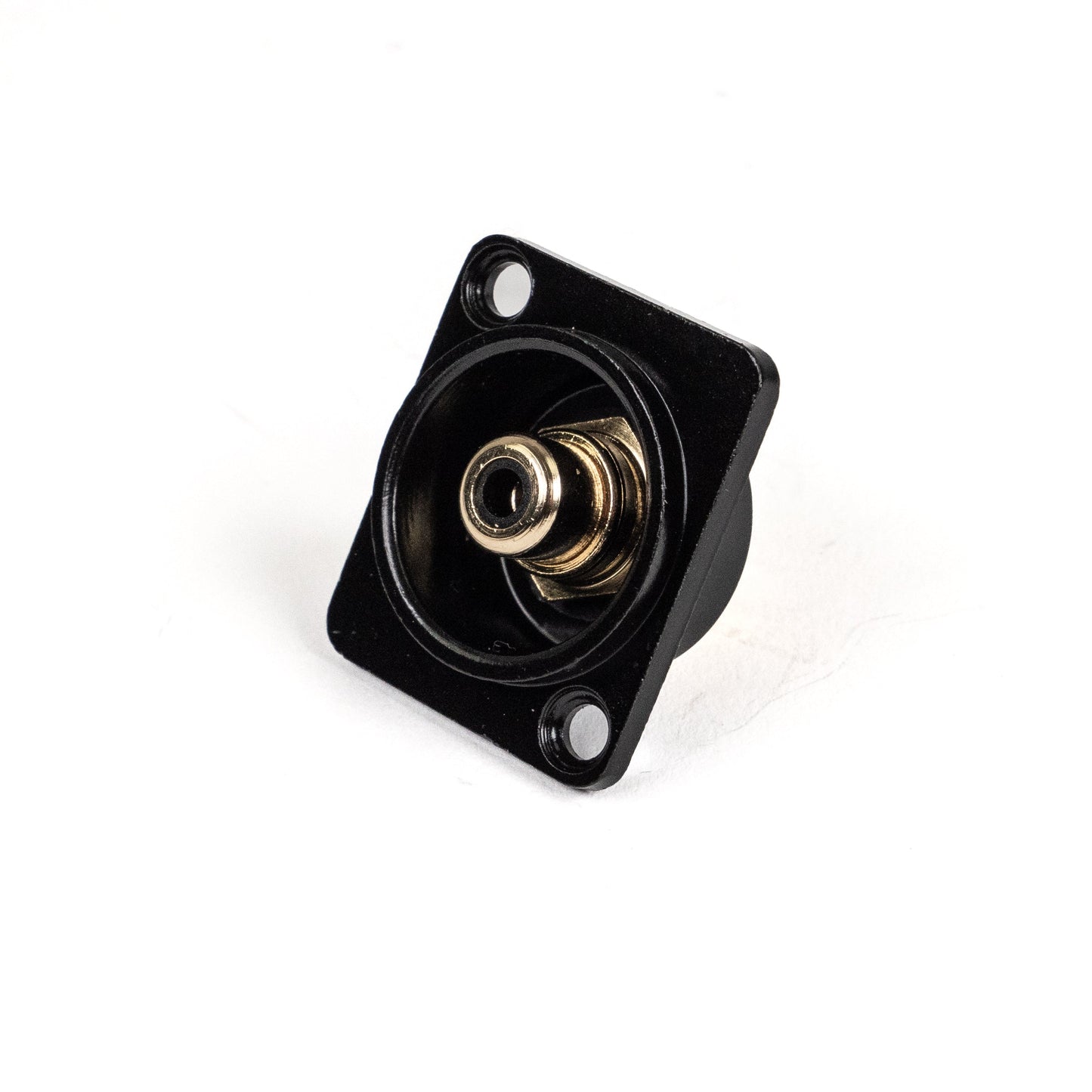 Perfex RCA Phono Female Chassis Connector (Black)-1